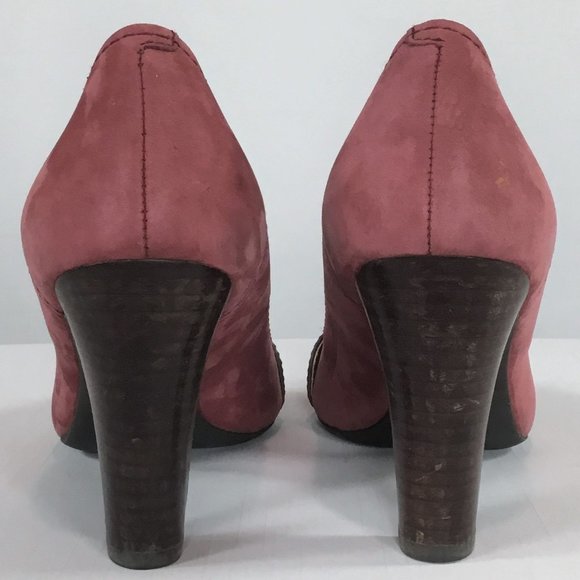 Geox Rose Suede Heels - Picture 5 of 6